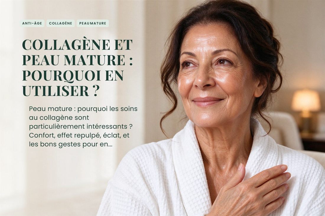 Collagène et peau mature : pourquoi en utiliser ?