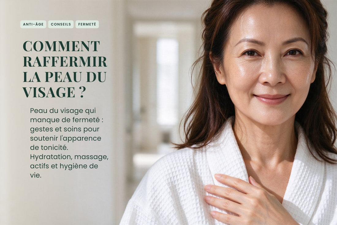 Comment raffermir la peau du visage ?