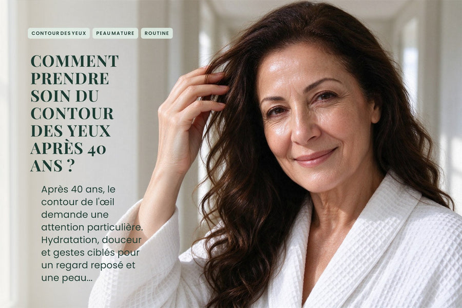 ¿Cómo cuidar el contorno de ojos después de los 40 años?