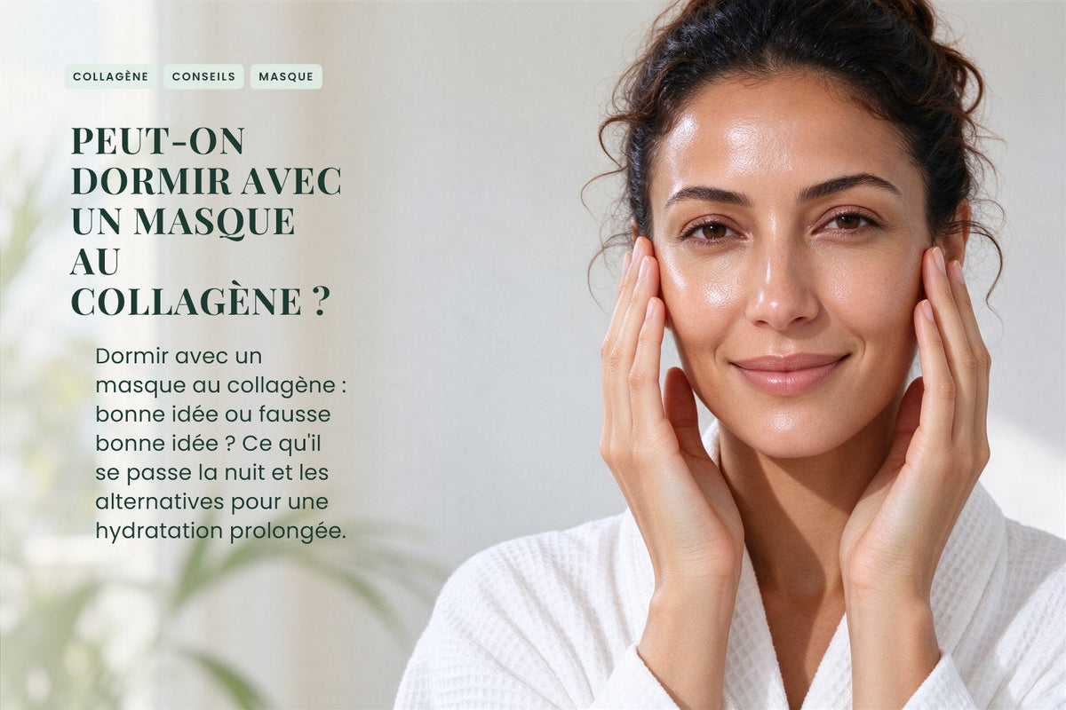 ¿Se puede dormir con una mascarilla de colágeno?