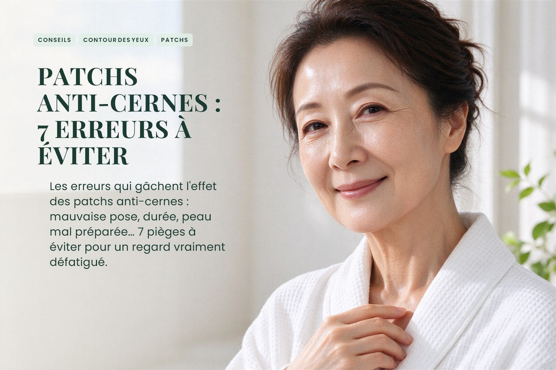 Patchs anti-cernes : 7 erreurs à éviter