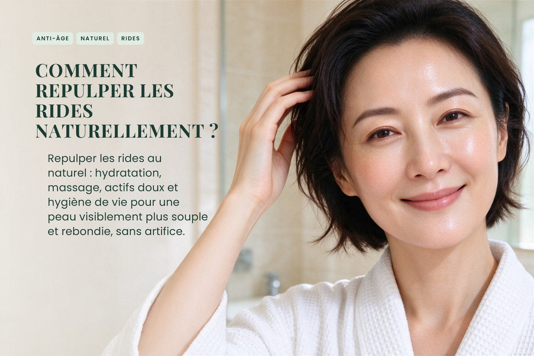 Comment repulper les rides naturellement ?