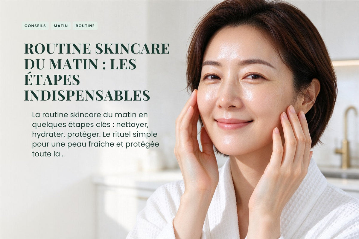 Rutina de cuidado facial de mañana: los pasos indispensables