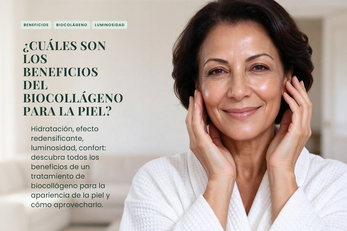¿Cuáles son los beneficios del biocollágeno para la piel?