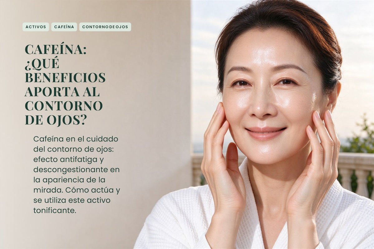 Cafeína: ¿qué beneficios aporta al contorno de ojos?