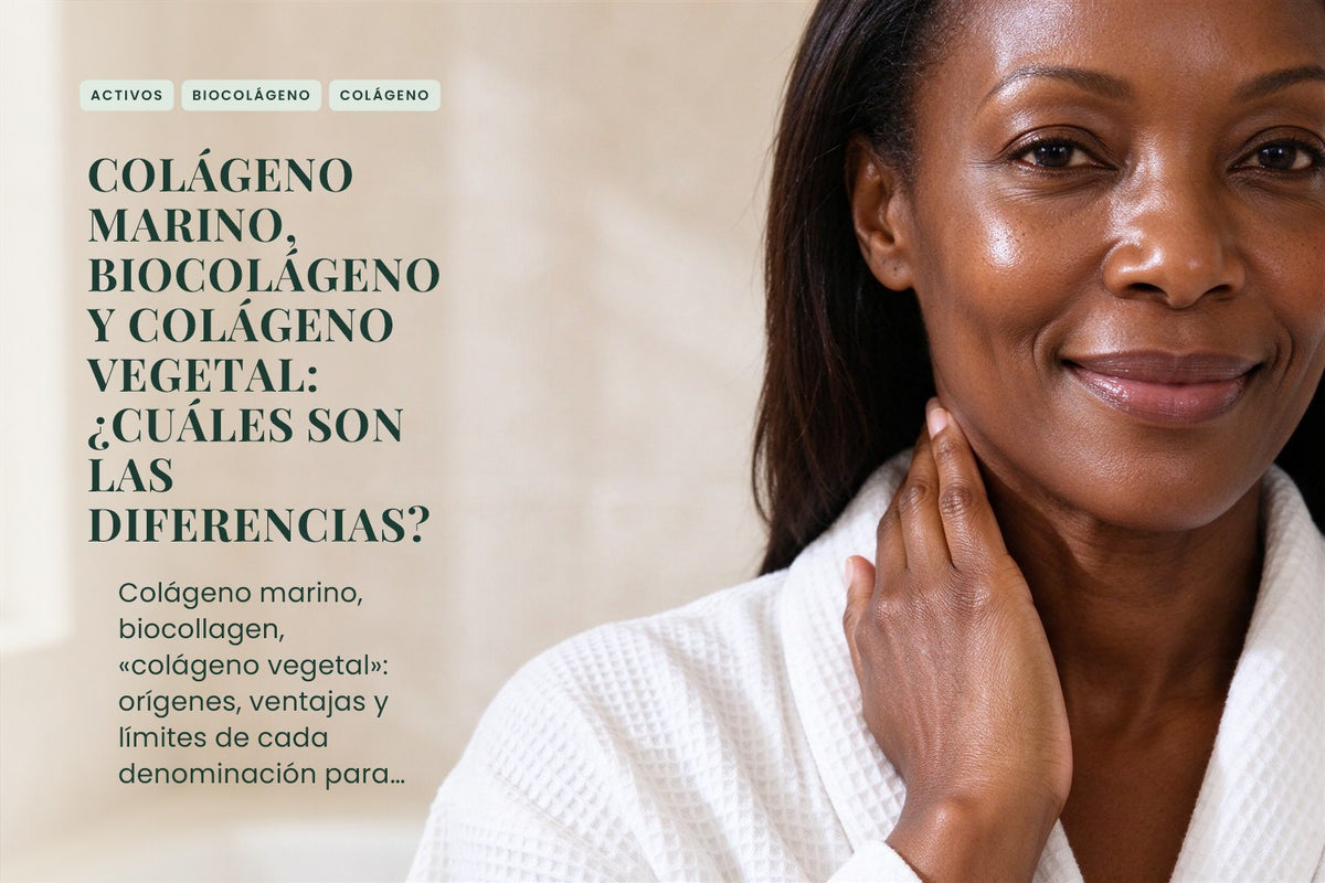 Colágeno marino, biocolágeno y colágeno vegetal: ¿cuáles son las diferencias?