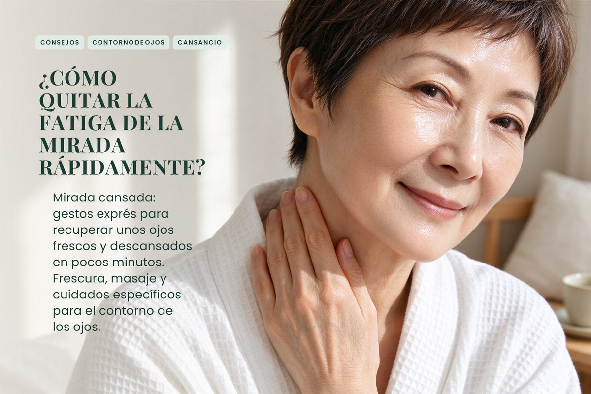 ¿Cómo quitar la fatiga de la mirada rápidamente?