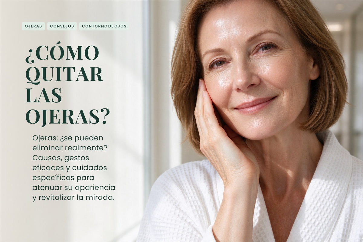 ¿Cómo quitar las ojeras?