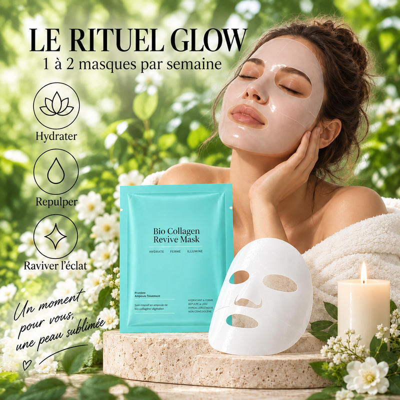 Mascarilla de colágeno orgánico