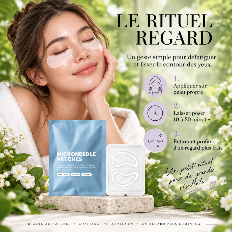 Parches de hidrogel para ojeras