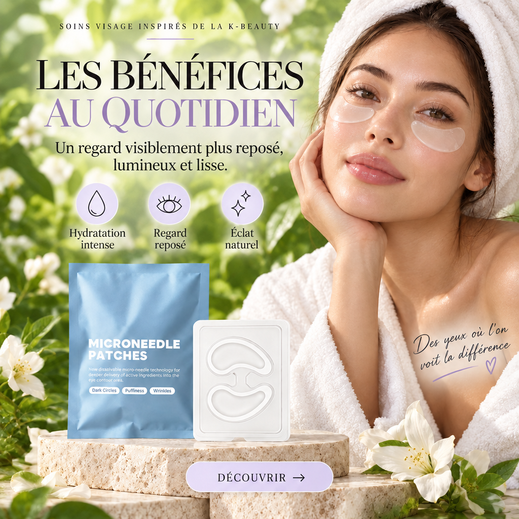 Patchs hydrogel anti-cernes