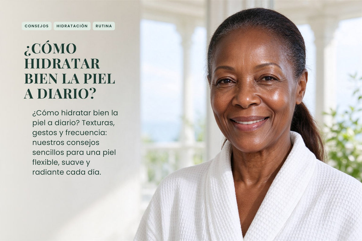 ¿Cómo hidratar bien la piel a diario?