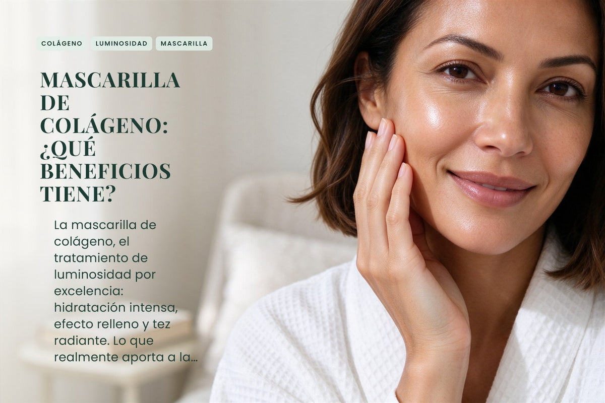 Mascarilla de colágeno: ¿qué beneficios tiene?