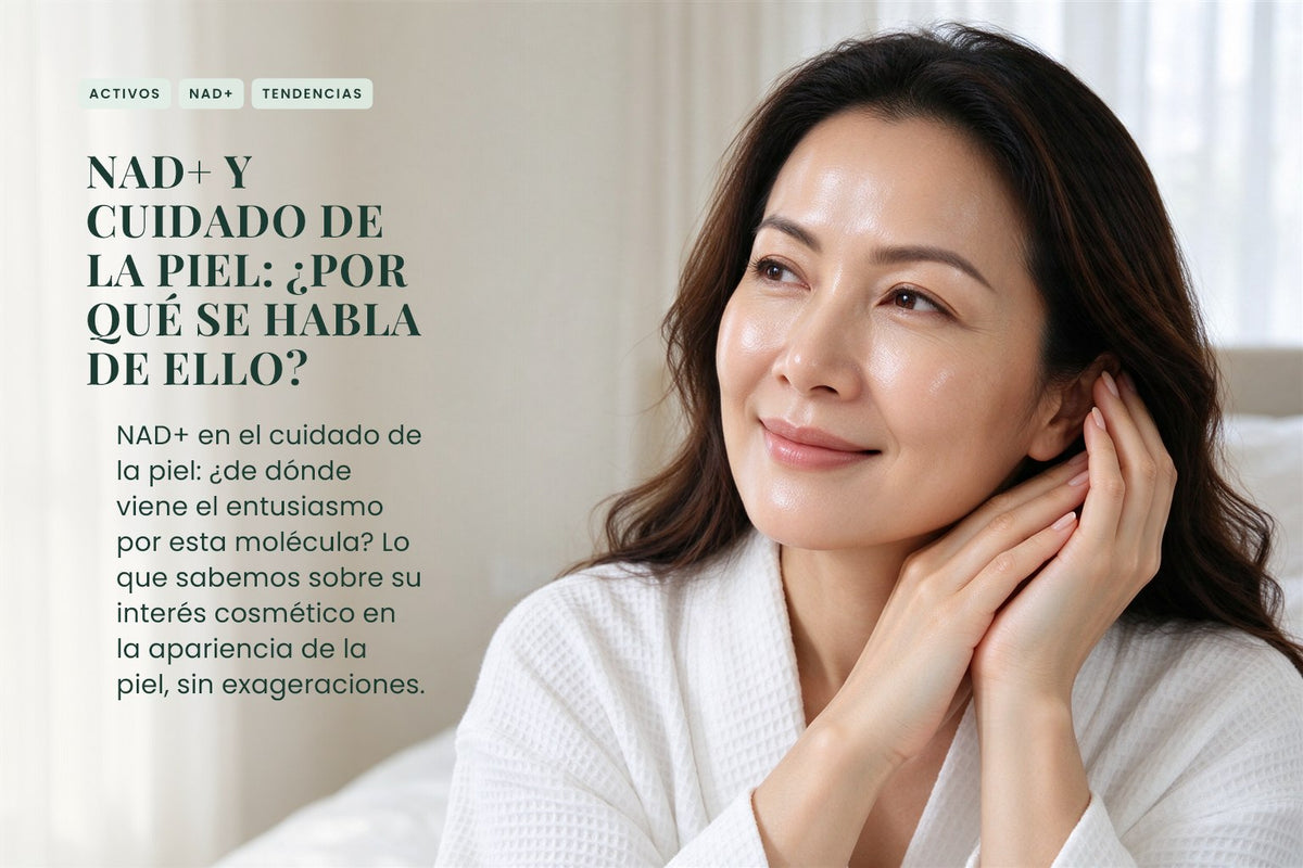 NAD+ y cuidado de la piel: ¿por qué se habla de ello?