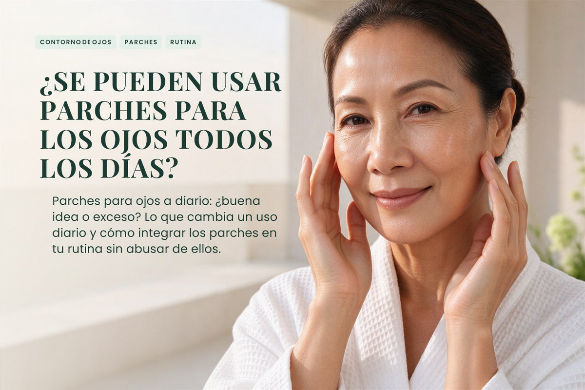 ¿Se pueden usar parches para los ojos todos los días?