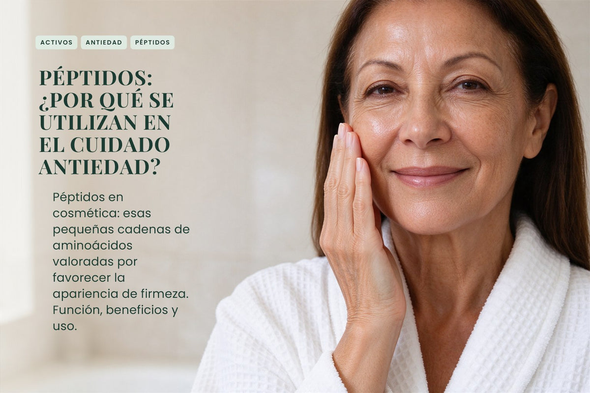 Péptidos: ¿por qué se utilizan en el cuidado antiedad?