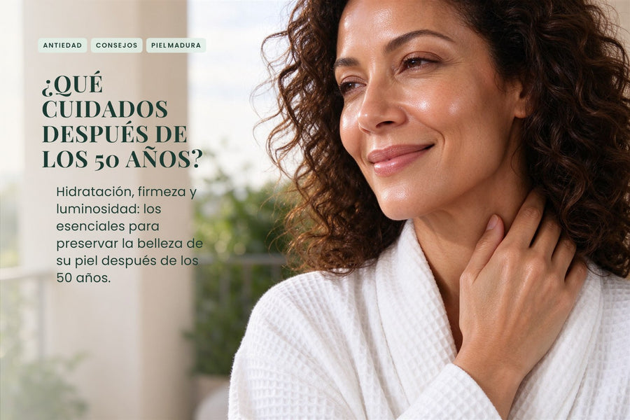 ¿Qué cuidados después de los 50 años?