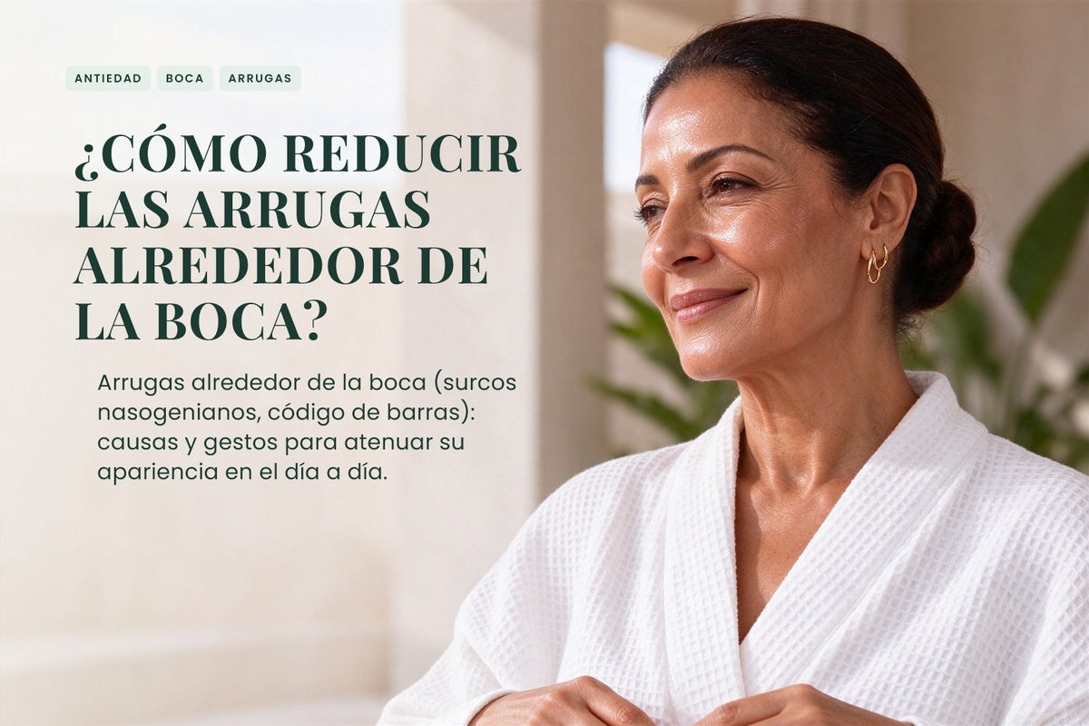 ¿Cómo reducir las arrugas alrededor de la boca?
