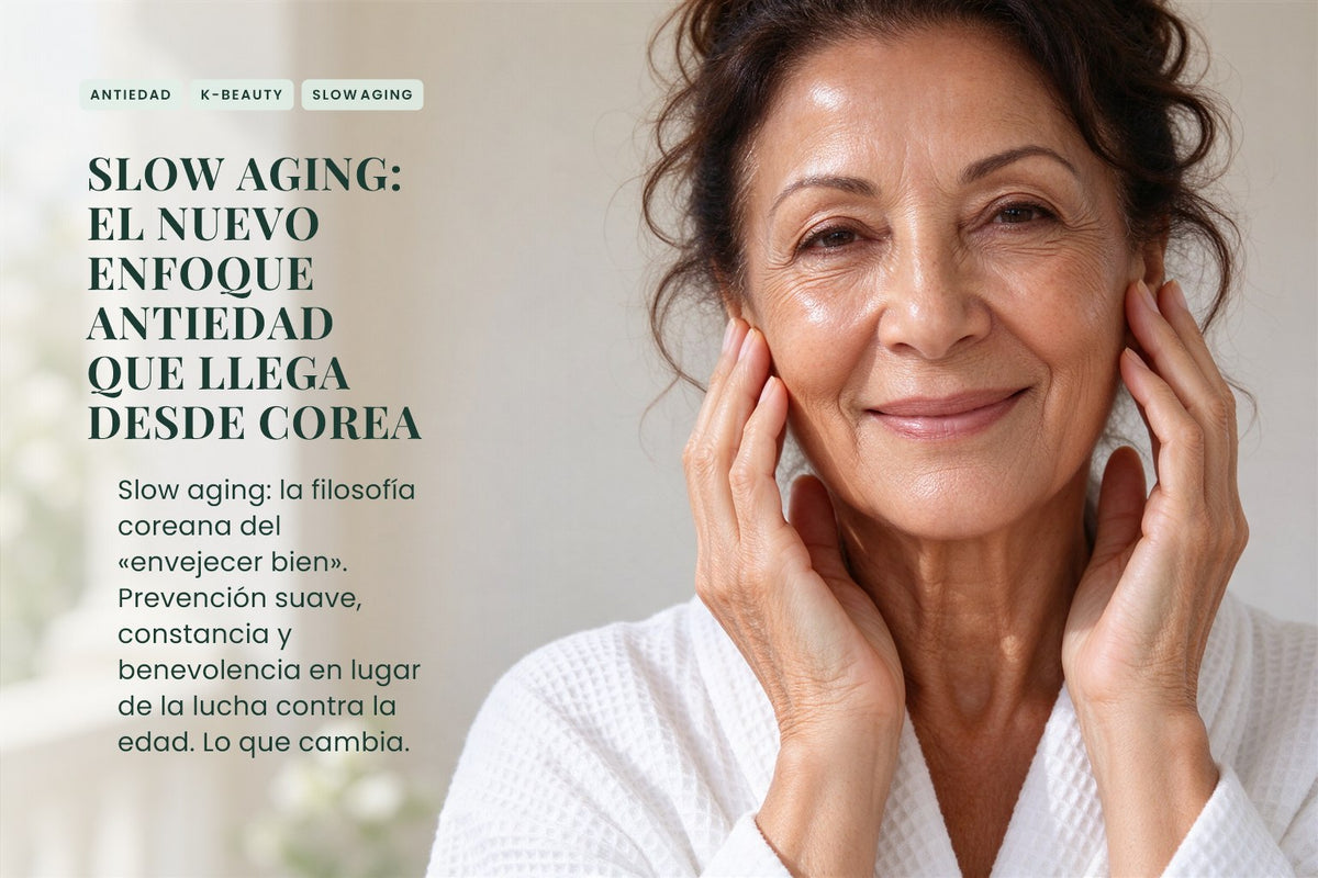 Slow aging: el nuevo enfoque antiedad que llega desde Corea