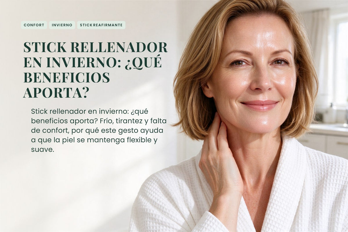 Stick rellenador en invierno: ¿qué beneficios aporta?