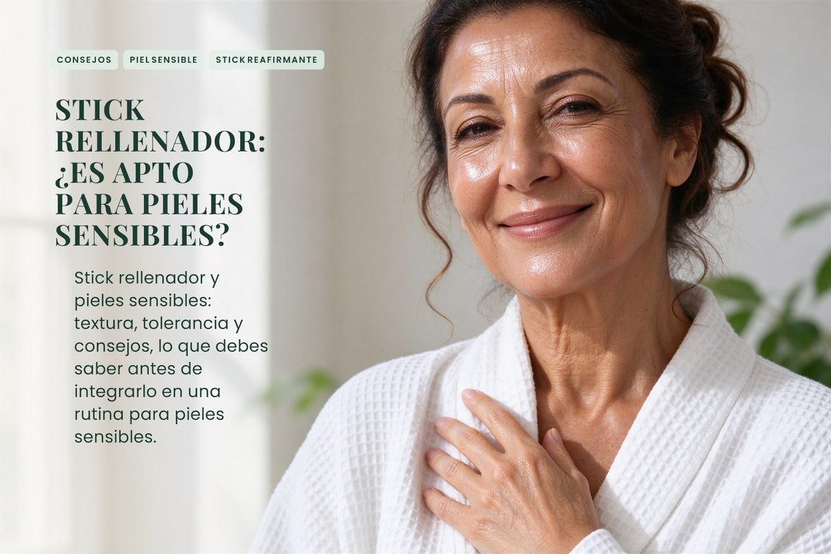 Stick rellenador: ¿es apto para pieles sensibles?
