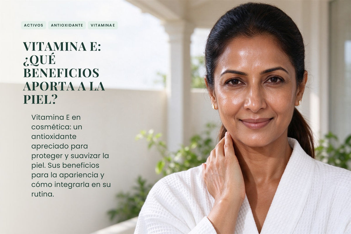 Vitamina E: ¿qué beneficios aporta a la piel?